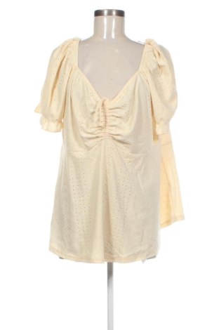Bluzka damska SHEIN, Rozmiar XXL, Kolor ecru, Cena 58,99 zł, #136938415