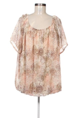 Bluzka damska Laura Torelli, Rozmiar 4XL, Kolor Kolorowy, Cena 48,99 zł, #136944169