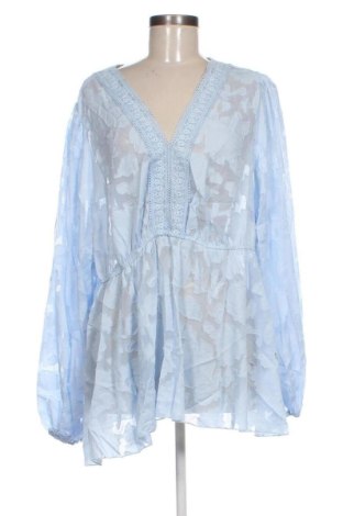 Dámská halenka SHEIN, Velikost 4XL, Barva Modrá, Cena  269,00 Kč, #136948177