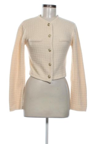 Cardigan de damă H&M, Mărime S, Culoare Ecru, Preț 62,56 Lei, #136891447