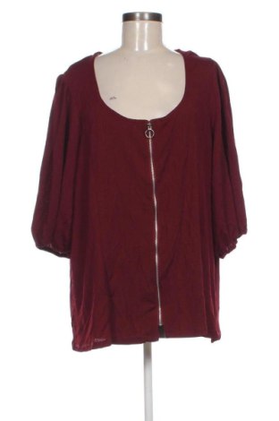 Damen Strickjacke Addition Elle, Größe 4XL, Farbe Rot, Preis 23,99 €, #136911731