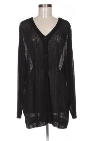 Damen Strickjacke Kathy Ireland, Größe 3XL, Farbe Schwarz, Preis 6,99 €, #136911996