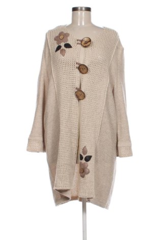 Damen Strickjacke Milan, Größe XXL, Farbe Beige, Preis 15,36 €, #136917081