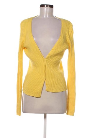Damen Strickjacke United Colors Of Benetton, Größe L, Farbe Gelb, Preis € 15,00, #136921145