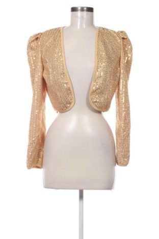 Cardigan de damă Unbranded, Mărime M, Culoare Auriu, Preț 54,99 Lei, #136925530