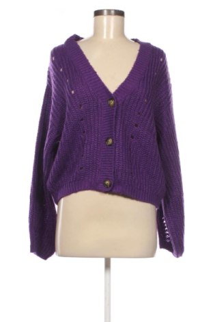 Damski kardigan H&M, Rozmiar S, Kolor Fioletowy, Cena 69,66 zł, #136897134