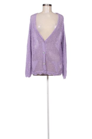 Damen Strickjacke Rainbow, Größe XXL, Farbe Lila, Preis 18,00 €, #136939990