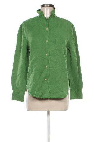 Дамска риза Zara, Размер L, Цвят Зелен, Цена 13,29 €, #136742033