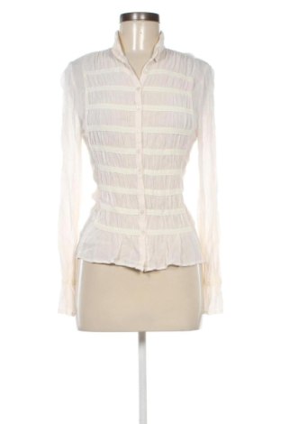 Cămașă de femei H&M, Mărime M, Culoare Ecru, Preț 45,00 Lei, #136807744