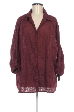 Cămașă de femei Unbranded, Mărime XXL, Culoare Roșu, Preț 60,00 Lei, #136810160