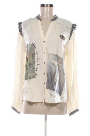 Dámska košeľa  Desigual, Veľkosť L, Farba Kremová, Cena  45,00 €, #136827743