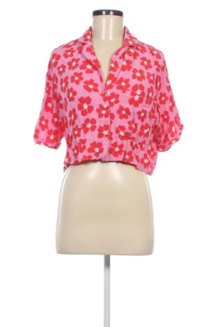 Cămașă de femei Bershka, Mărime L, Culoare Multicolor, Preț 41,71 Lei, #136830209