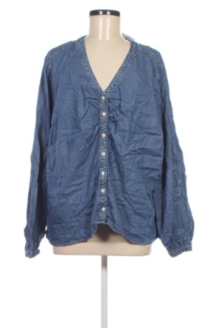 Γυναικείο πουκάμισο Levi's, Μέγεθος 3XL, Χρώμα Μπλέ, Τιμή 27,99 €, #136852512