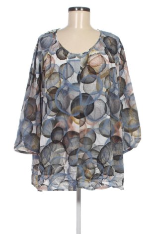 Damenbluse Samoon, Größe 4XL, Farbe Mehrfarbig, Preis 13,99 €, #136854988