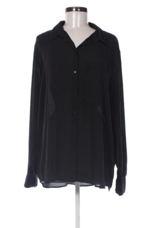 Γυναικείο πουκάμισο H&M, Μέγεθος 3XL, Χρώμα Μαύρο, Τιμή 8,99 €, #136870430