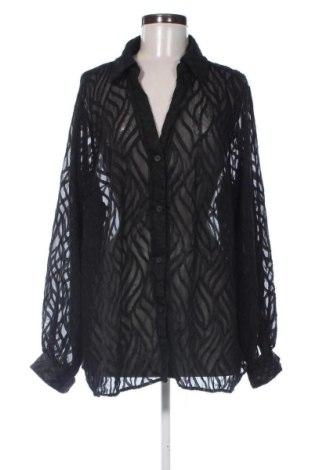 Cămașă de femei SHEIN, Mărime 3XL, Culoare Negru, Preț 73,99 Lei, #136877733