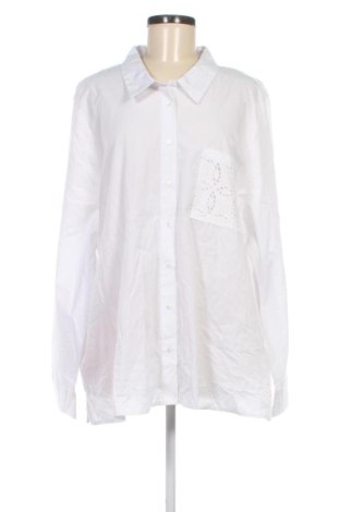Γυναικείο πουκάμισο Unbranded, Μέγεθος 3XL, Χρώμα Λευκό, Τιμή 17,99 €, #136880862
