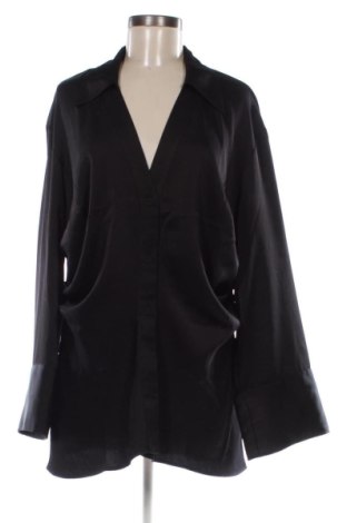 Дамска риза H&M, Размер L, Цвят Черен, Цена 9,20 €, #136882156