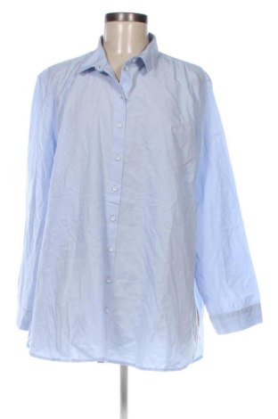 Γυναικείο πουκάμισο Unbranded, Μέγεθος 4XL, Χρώμα Μπλέ, Τιμή 17,99 €, #136883821