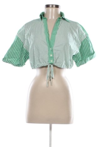 Дамска риза Zara, Размер S, Цвят Зелен, Цена 23,48 €, #136884484