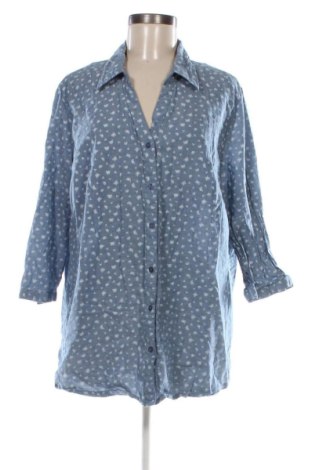 Γυναικείο πουκάμισο Unbranded, Μέγεθος XXL, Χρώμα Μπλέ, Τιμή 16,99 €, #136887995