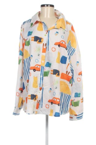 Дамска риза SHEIN, Размер 4XL, Цвят Многоцветен, Цена 10,73 €, #136892723