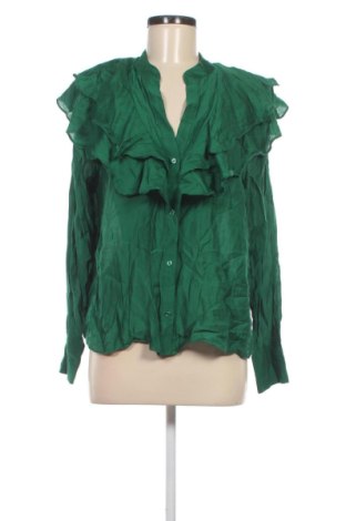 Γυναικείο πουκάμισο H&M, Μέγεθος L, Χρώμα Πράσινο, Τιμή 11,99 €, #136894441