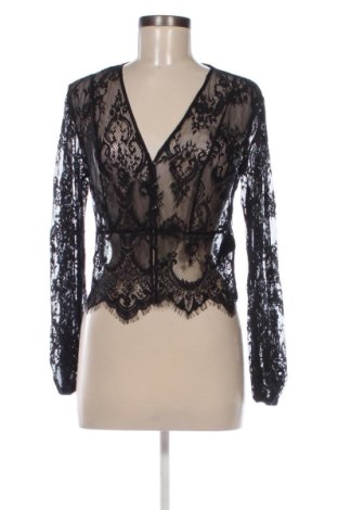 Дамска риза H&M, Размер M, Цвят Черен, Цена 9,71 €, #136894857