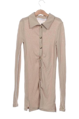 Γυναικείο πουκάμισο Unbranded, Μέγεθος XS, Χρώμα  Μπέζ, Τιμή 8,63 €, #136901487