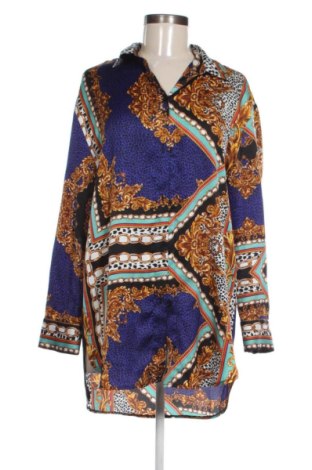 Дамска риза Bershka, Размер L, Цвят Многоцветен, Цена 6,00 €, #136903227
