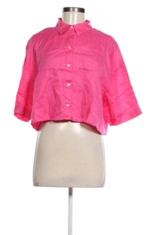 Cămașă de femei H&M, Mărime M, Culoare Roz, Preț 47,90 Lei, #136909755