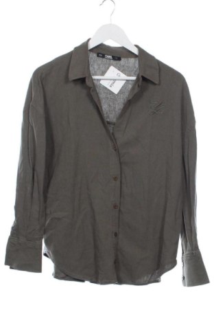 Дамска риза Karl Lagerfeld, Размер XS, Цвят Зелен, Цена 68,00 €, #136919679