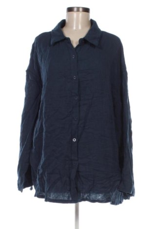 Damenbluse SHEIN, Größe 4XL, Farbe Blau, Preis 12,99 €, #136939258