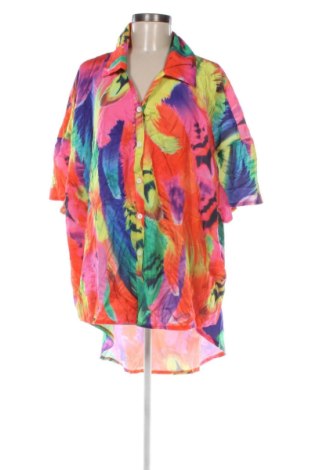 Дамска риза SHEIN, Размер 4XL, Цвят Многоцветен, Цена 13,29 €, #136951696