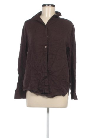 Дамска риза H&M, Размер L, Цвят Кафяв, Цена 9,71 €, #136894107