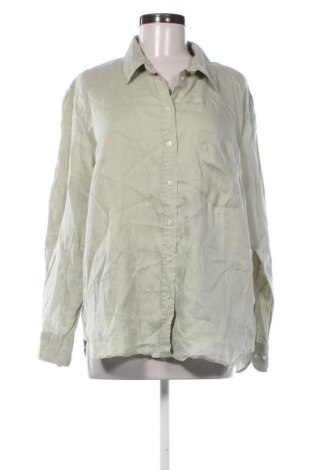 Дамска риза H&M, Размер L, Цвят Зелен, Цена 13,62 €, #136844256