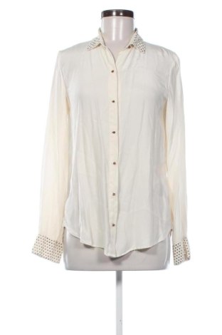 Cămașă de femei Zara, Mărime M, Culoare Ecru, Preț 46,92 Lei, #136849520