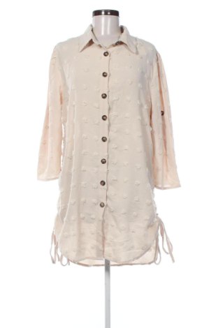 Cămașă de femei Unbranded, Mărime XL, Culoare Bej, Preț 53,99 Lei, #136882980