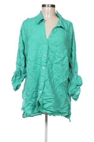 Damenbluse Laura Plus, Größe 3XL, Farbe Grün, Preis 8,99 €, #136915854
