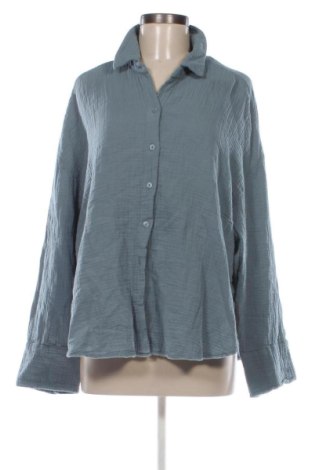 Dámska košeľa  Pull&Bear, Veľkosť L, Farba Modrá, Cena  21,95 €, #136941205