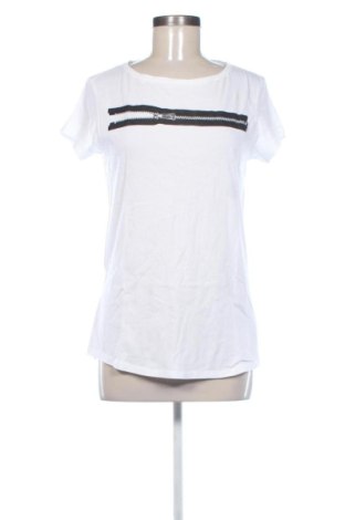 Γυναικείο t-shirt Sisley, Μέγεθος S, Χρώμα Λευκό, Τιμή 13,99 €, #136845482