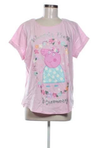 Dámske tričko Peppa Pig, Veľkosť XL, Farba Ružová, Cena  10,34 €, #136862005