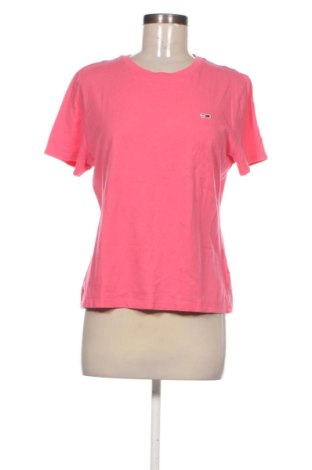 Дамска тениска Tommy Jeans, Размер L, Цвят Розов, Цена 23,21 €, #136868111