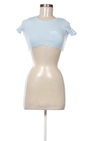 Tricou de femei Pull&Bear, Mărime XS, Culoare Albastru, Preț 75,99 Lei, #136875640
