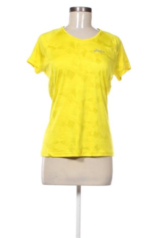 Damen T-Shirt ASICS, Größe M, Farbe Gelb, Preis 14,99 €, #136877291