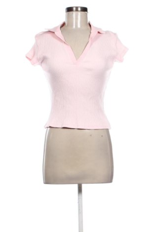 Damen T-Shirt Stradivarius, Größe M, Farbe Rosa, Preis 9,59 €, #136877802