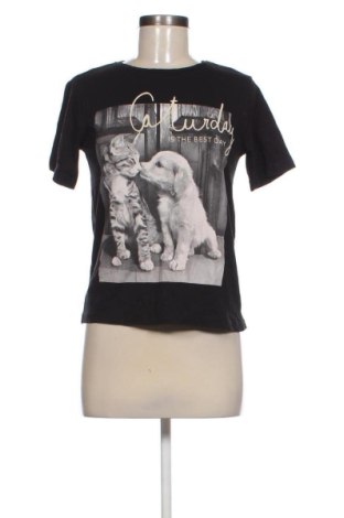 Tricou de femei Stradivarius, Mărime S, Culoare Negru, Preț 41,00 Lei, #136882757