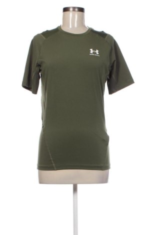 Γυναικείο t-shirt Under Armour, Μέγεθος L, Χρώμα Πράσινο, Τιμή 24,99 €, #136883686