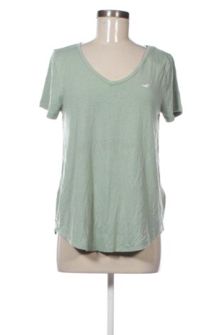 Damski T-shirt Hollister, Rozmiar L, Kolor Zielony, Cena 94,99 zł, #136884941