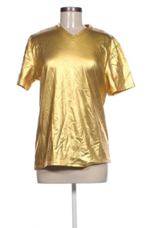 Tricou de femei Unbranded, Mărime XL, Culoare Auriu, Preț 67,77 Lei, #136885922